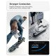 Spigen Ultra Hybrid S (Mag Fit) coque de protection pour téléphones portables 16 cm (6.3") Housse Transparent, Blanc