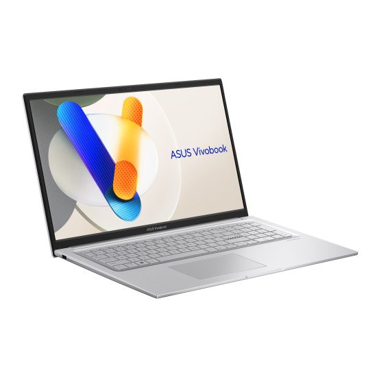 ASUS Vivobook 17 X1704VA-AU808W Intel Core 5 120U Ordinateur portable 43,9 cm (17.3") Full HD 16 Go DDR4-SDRAM 512 Go SSD Wi-Fi 6 (802.11ax) Windows 11 Home Allemand Argent