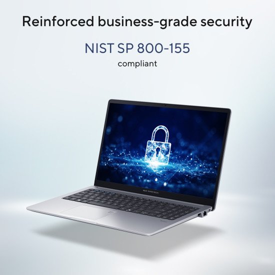 ASUS ExpertBook P1 P1503CVA-S72895X Intel Core 5 210H Ordinateur portable 39,6 cm (15.6") Full HD 16 Go DDR5-SDRAM 512 Go SSD Wi-Fi 6 (802.11ax) Windows 11 Pro Gris AZERTY Belge