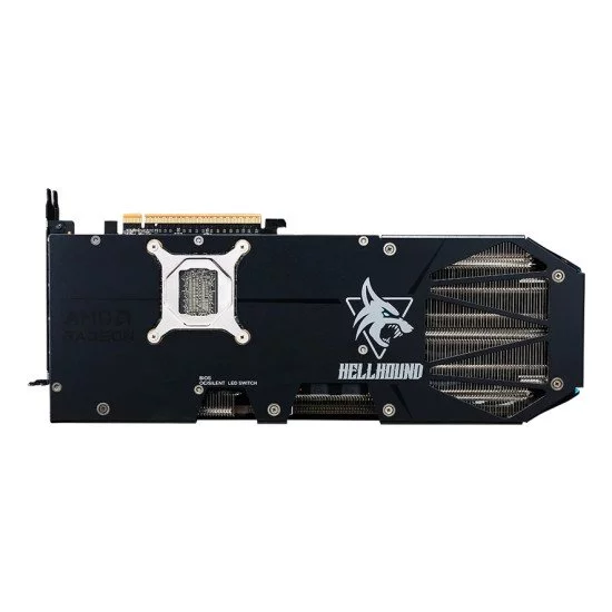 PowerColor Hellhound Radeon RX 9070 XT AMD 16 Go GDDR6 PowerColor Hellhound Radeon RX 9070 XT AMD 16 Go GDDR6