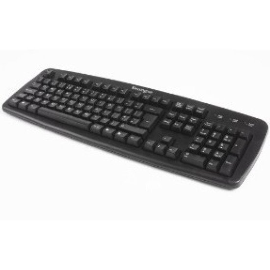 Kensington ValuKeyboard Clavier USB+PS/2 QWERTY NL Filaire Noir 