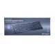 Kensington ValuKeyboard Clavier USB+PS/2 QWERTY NL Filaire Noir 