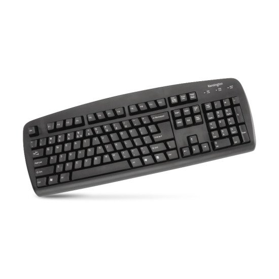 Kensington ValuKeyboard Clavier USB+PS/2 QWERTY NL Filaire Noir 