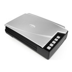 Plustek OpticBook A300 Plus Numérisation à plat 600 x 600 DPI A3 Noir, Argent