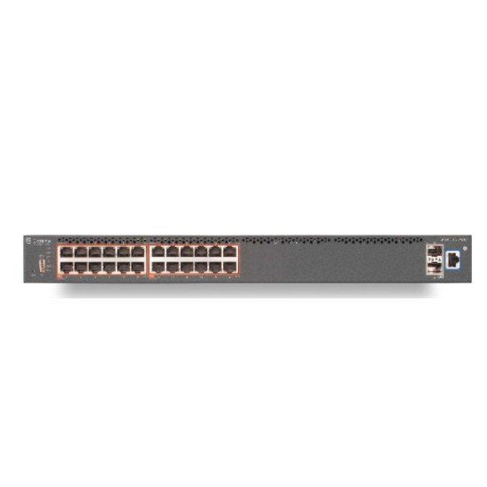Extreme networks ERS 4926GTS-PWR+ Géré L3 Gigabit Ethernet (10/100/1000) Noir Connexion Ethernet, supportant l'alimentation via ce port (PoE)