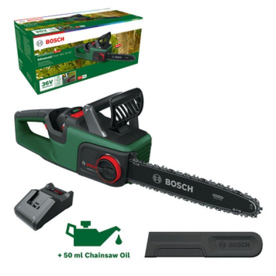 Bosch AdvancedChain 36V-35-40 Noir, Vert