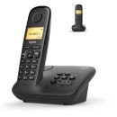 Gigaset A270A Téléphone analog/dect Identification de l'appelant Noir Gigaset A270A Téléphone analog/dect Identification de l'appelant Noir