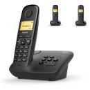 Gigaset A270A Téléphone analog/dect Identification de l'appelant Noir Gigaset A270A Téléphone analog/dect Identification de l'appelant Noir