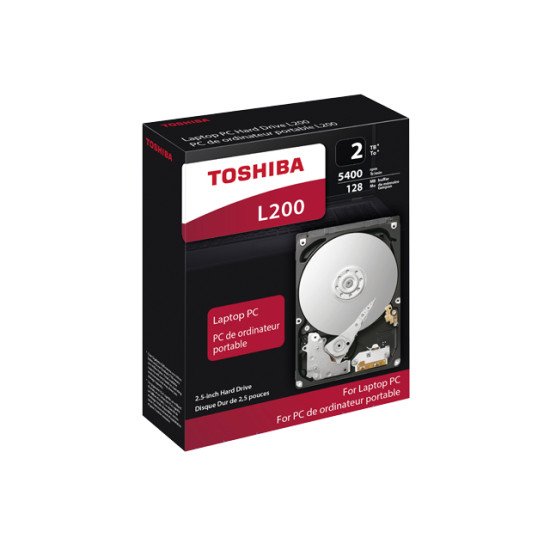 Toshiba HDWL120UZSVA L200 2.5" 2 To SATA III