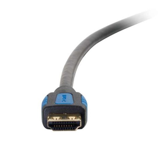 C2G 82379 câble HDMI 1,8 m HDMI Type A (Standard) Noir, Bleu