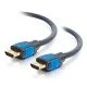 C2G 82380 câble HDMI 3 m HDMI Type A (Standard) Noir, Bleu C2G 82380 câble HDMI 3 m HDMI Type A (Standard) Noir, Bleu