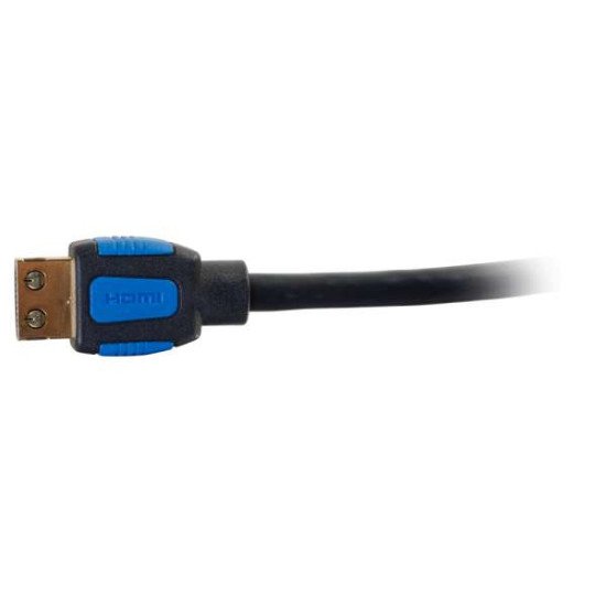 C2G 82380 câble HDMI 3 m HDMI Type A (Standard) Noir, Bleu