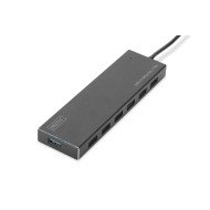 Digitus DA-70241-1 hub & concentrateur USB 3.0 (3.1 Gen 1) Type-A 5000 Mbit/s Digitus DA-70241-1 hub & concentrateur USB 3.0 (3.1 Gen 1) Type-A 5000 Mbit/s