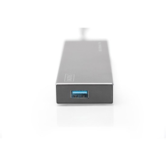 Digitus DA-70241-1 hub & concentrateur USB 3.0 (3.1 Gen 1) Type-A 5000 Mbit/s