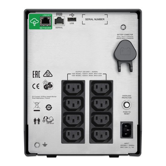 APC SMT1000IC SMT1000IC 1000 VA