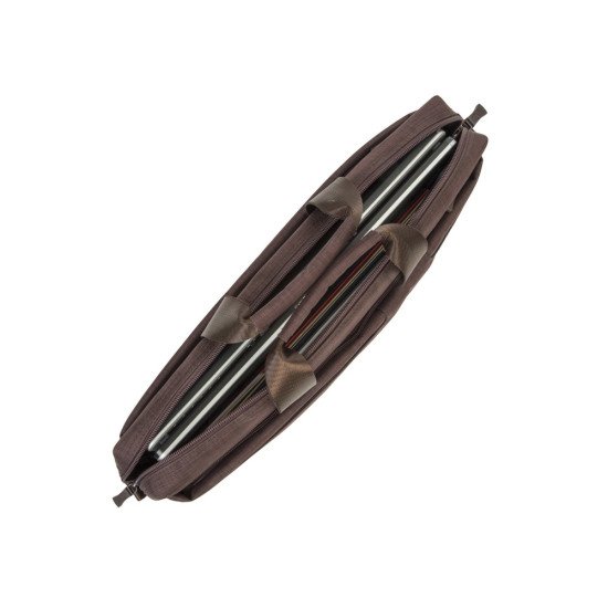 Rivacase 8335 BROWN sacoche d'ordinateurs portables 39,6 cm (15.6") Malette Marron