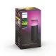 Philips Hue White and Color ambiance Borne d'éclairage extérieure Calla Philips Hue White and Color ambiance Borne d'éclairage extérieure Calla
