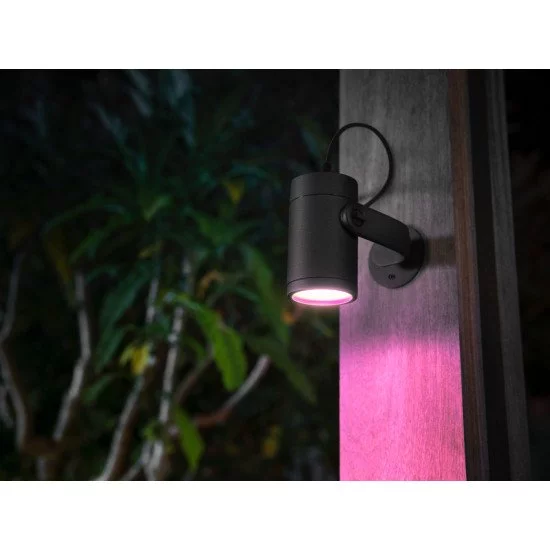Philips Hue White and Color ambiance Spot extérieur Lily Philips Hue White and Color ambiance Spot extérieur Lily