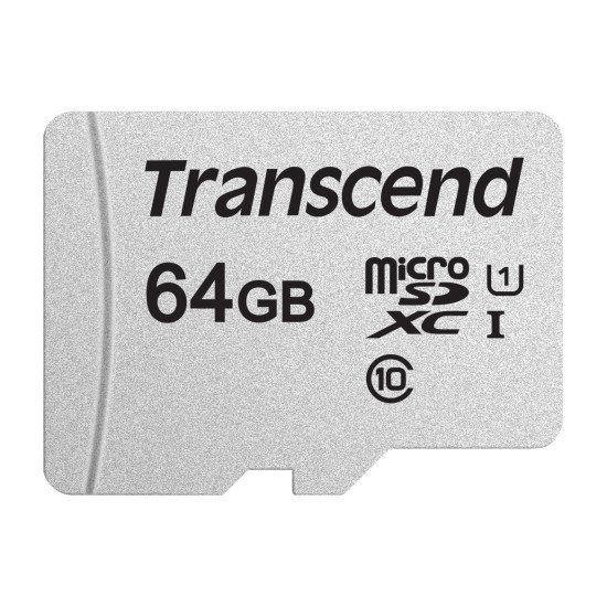 Transcend 300S mémoire flash 64 Go MicroSDXC NAND Classe 10