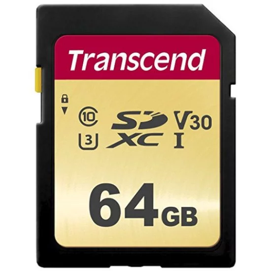 Transcend UHS-I SD mémoire flash 64 Go Classe 10 Transcend UHS-I SD mémoire flash 64 Go Classe 10