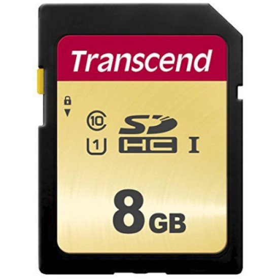 Transcend 8GB, UHS-I, SD mémoire flash 8 Go SDHC MLC Classe 10
