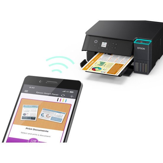 Epson EcoTank ET-2951 Jet d'encre A4 4800 x 1200 DPI 33 ppm Wifi Epson EcoTank ET-2951 Jet d'encre A4 4800 x 1200 DPI 33 ppm Wifi