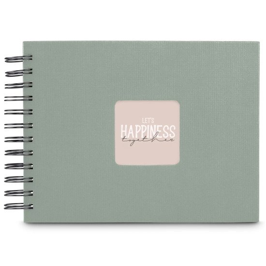 Hama 00009869 album photo et protège-page Vert 50 feuilles Reliure spiralée