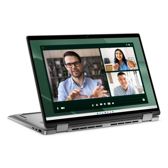 DELL Latitude 7450 2-in-1 Intel Core Ultra 7 165U Hybride (2-en-1) 35,6 cm (14") Écran tactile Full HD+ 16 Go LPDDR5x-SDRAM 512 Go SSD Wi-Fi 7 (802.11be) Windows 11 Pro Anglais Gris