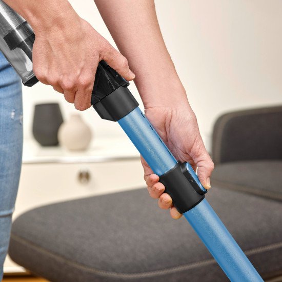 Severin HV 7151 aspirateur balai et balai électrique Batterie Sec HEPA Sans sac 300 W Noir, Bleu, Argent 2,2 Ah Severin HV 7151 aspirateur balai et balai électrique Batterie Sec HEPA Sans sac 300 W Noir, Bleu, Argent 2,2 Ah