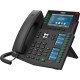 Fanvil X6U V2 téléphone fixe Noir 20 lignes LCD Wifi Fanvil X6U V2 téléphone fixe Noir 20 lignes LCD Wifi