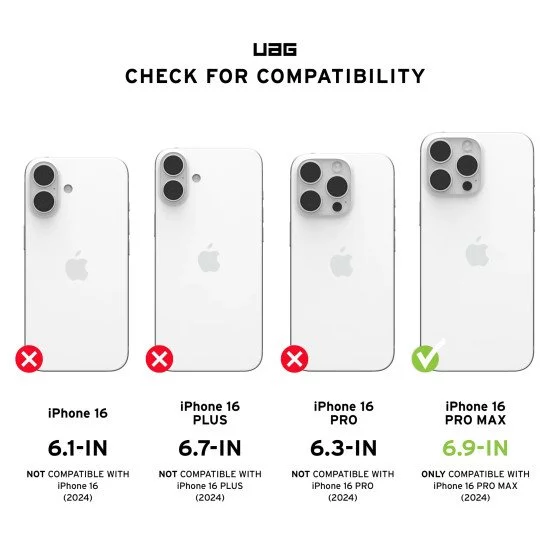 Urban Armor Gear Civilian coque de protection pour téléphones portables 17,5 cm (6.9") Housse Noir