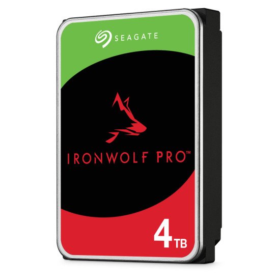 Seagate IronWolf Pro ST4000NT001 4 PACK disque dur 3.5" 4 To Série ATA III