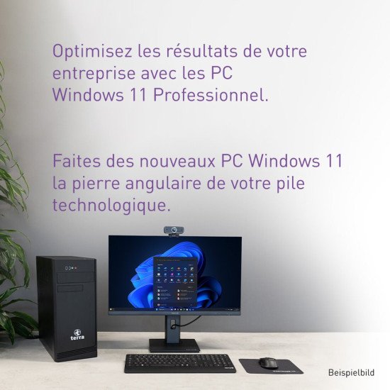TERRA FR1220880 laptop Intel Core Ultra 7 155U WUXGA 16 Go DDR5-SDRAM 500 Go Windows 11 Pro Argent