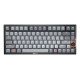 CHERRY KW 300 MX clavier Maison USB + Bluetooth QWERTY Anglais américain Noir, Cuivre, Gris