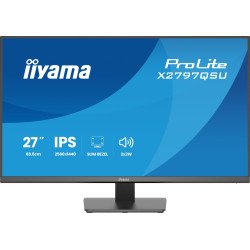 iiyama ProLite X2797QSU-B1 écran PC 68,6 cm (27") 2560 x 1440 pixels Quad HD LED Noir