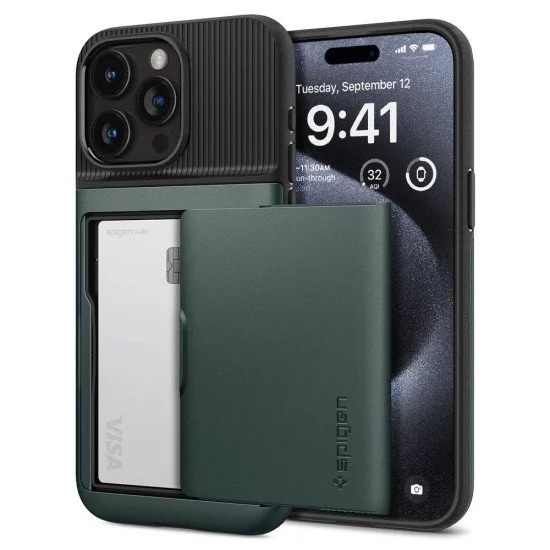 Spigen ACS06731 coque de protection pour téléphones portables 15,5 cm (6.1") Housse Vert Spigen ACS06731 coque de protection pour téléphones portables 15,5 cm (6.1") Housse Vert