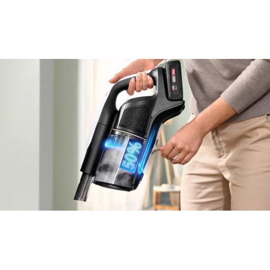 Bosch BCS1041WAC aspirateur balai et balai électrique Batterie Sec HEPA Sans sac 0,4 L 23,5 W Noir, Blanc 4 Ah Bosch BCS1041WAC aspirateur balai et balai électrique Batterie Sec HEPA Sans sac 0,4 L 23,5 W Noir, Blanc 4 Ah