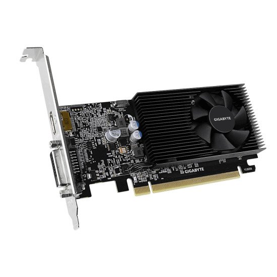 Gigabyte GV-N1030D4-2GL carte graphique NVIDIA GeForce GT 1030 2 Go GDDR4