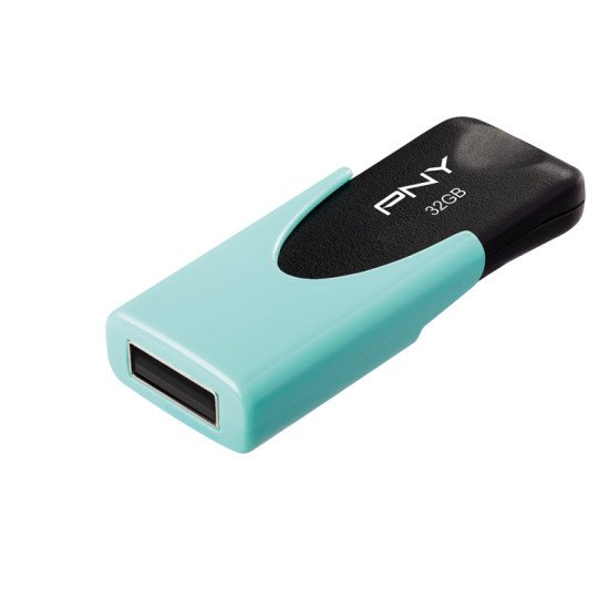PNY 64GB Attaché 4 lecteur USB flash 64 Go USB Type-A 2.0 Turquoise