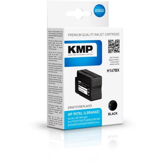 KMP H167BX cartouche d'encre Compatible Rendement élevé (XL) Bleu KMP H167BX cartouche d'encre Compatible Rendement élevé (XL) Bleu