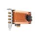 QNAP QWA-AC2600 carte réseau WLAN 1733 Mbit/s Interne QNAP QWA-AC2600 carte réseau WLAN 1733 Mbit/s Interne