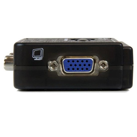 StarTech.com Kit commutateur KVM USB VGA à 2 ports avec audio et câbles