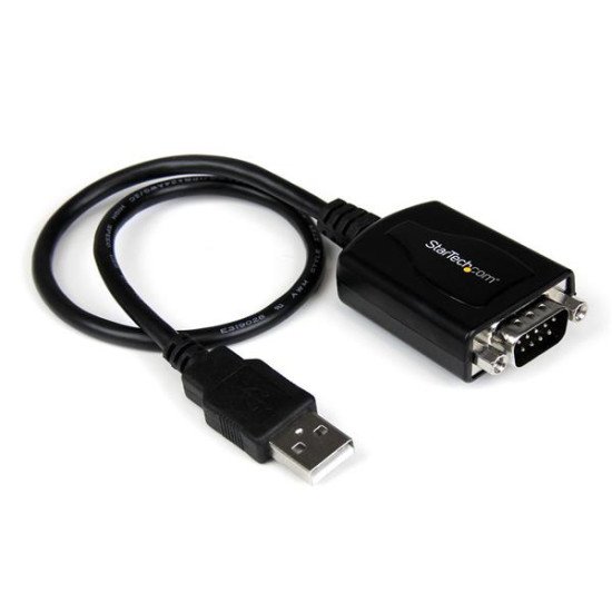 StarTech.com ICUSB232PRO Câble Adaptateur de 30cm USB vers Série DB9 RS232 Mémorisation de Port COM