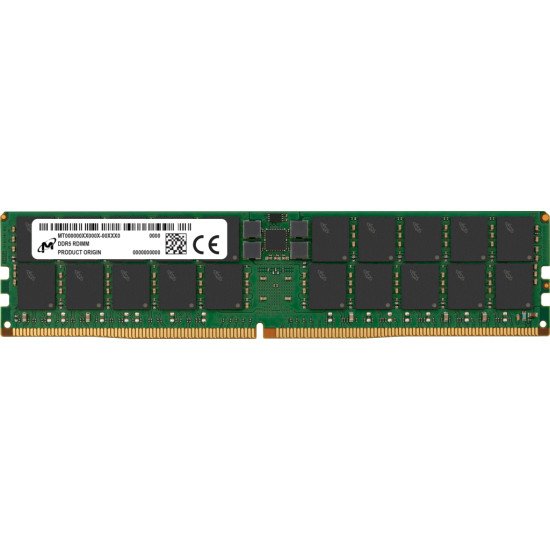 Micron MTC40F2047S1RC56BR module de mémoire 128 Go 1 x 128 Go DDR5 5600 MT/s 288-pin DIMM ECC