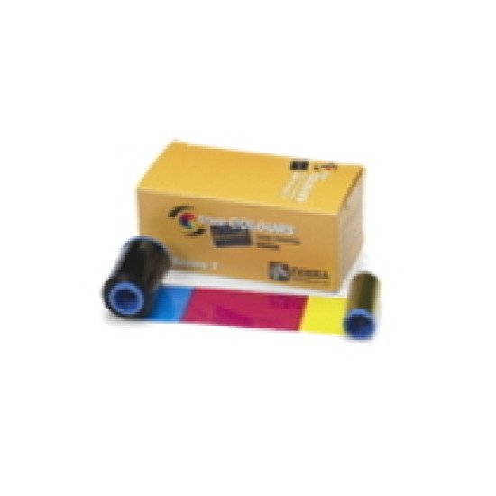 Zebra 800300-550EM ruban d'impression 300 pages Noir, Cyan, Magenta, Jaune
