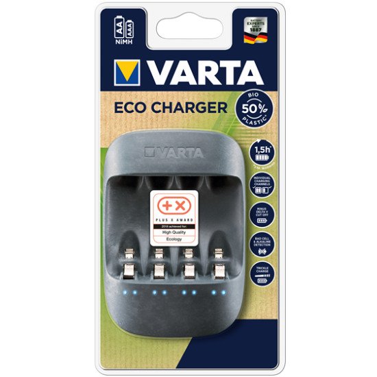 Varta Eco Charger Pile domestique Secteur