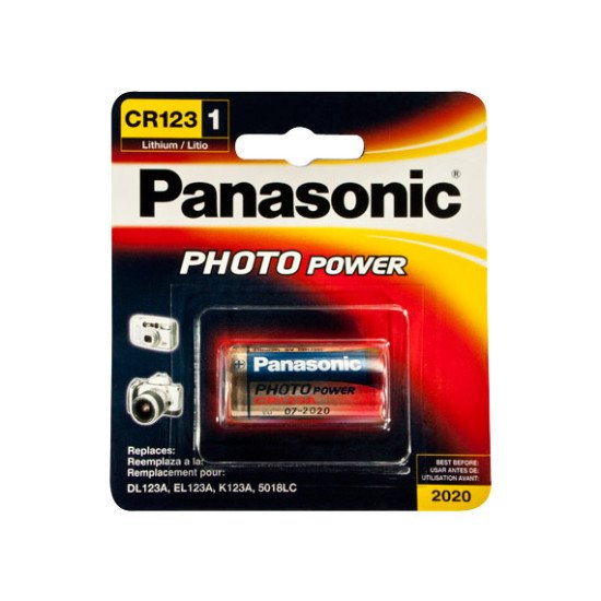 Panasonic CR-123APA/1B pile domestique Batterie à usage unique Lithium