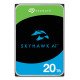 Seagate SkyHawk AI ST20000VE004 disque dur 20 To 7200 tr/min 512 Mo 3.5" Série ATA III