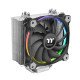 Thermaltake Riing Silent 12 RGB Sync Edition Processeur Refroidisseur 12 cm Noir, Métallique Thermaltake Riing Silent 12 RGB Sync Edition Processeur Refroidisseur 12 cm Noir, Métallique