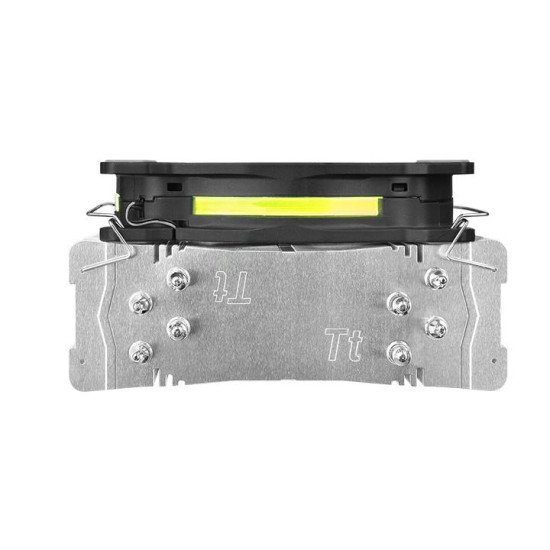 Thermaltake Riing Silent 12 RGB Sync Edition Processeur Refroidisseur 12 cm Noir, Métallique Thermaltake Riing Silent 12 RGB Sync Edition Processeur Refroidisseur 12 cm Noir, Métallique